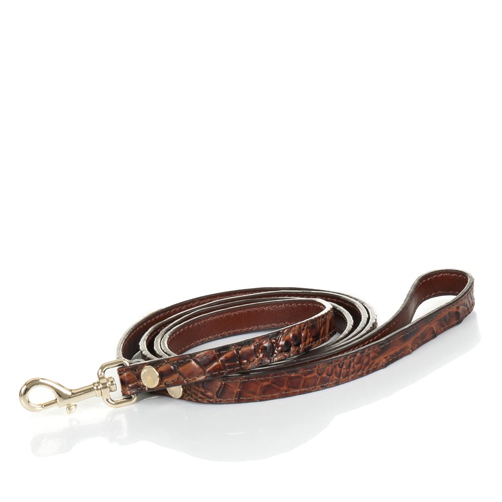 Brahmin Small Pet Leash Pecan Melbourne