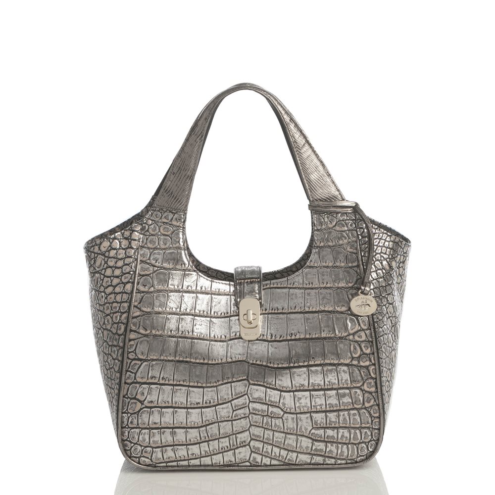 Brahmin Small Carla Steel Opulust