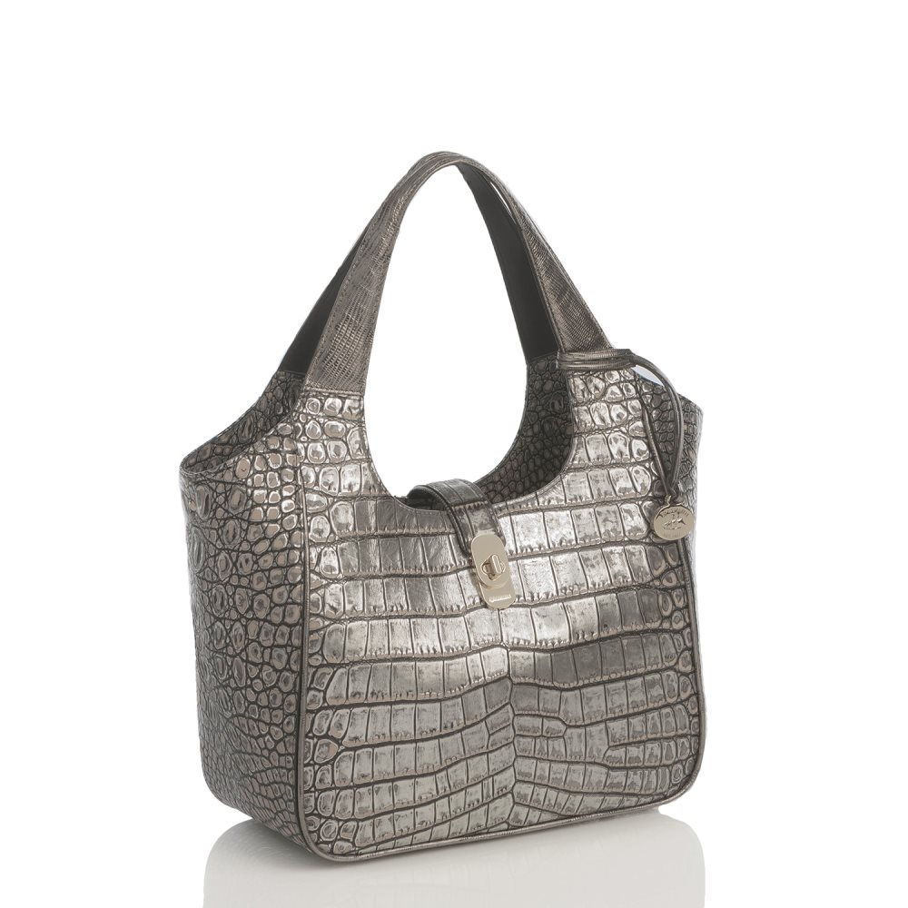 Brahmin Small Carla Steel Opulust