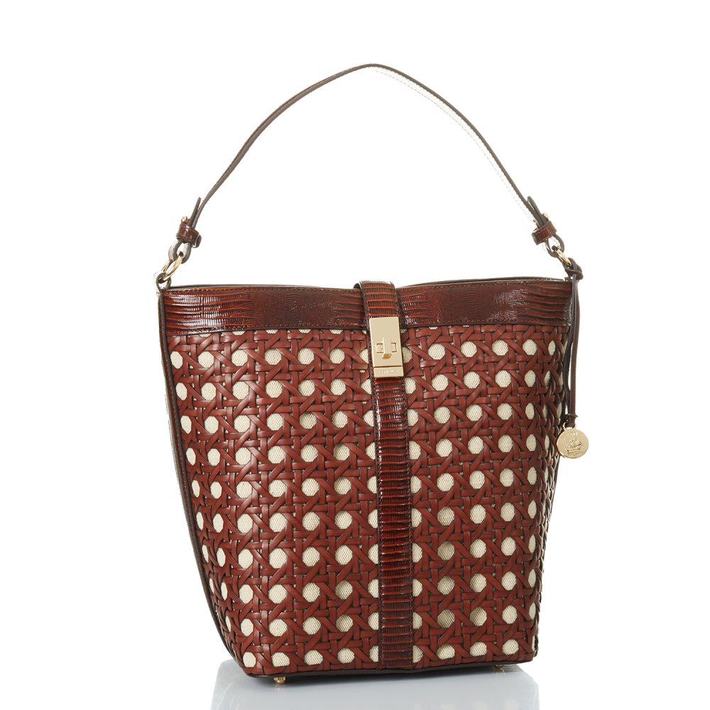 Brahmin Shira Cognac Millbrook