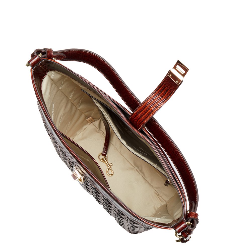 Brahmin Shira Cognac Millbrook