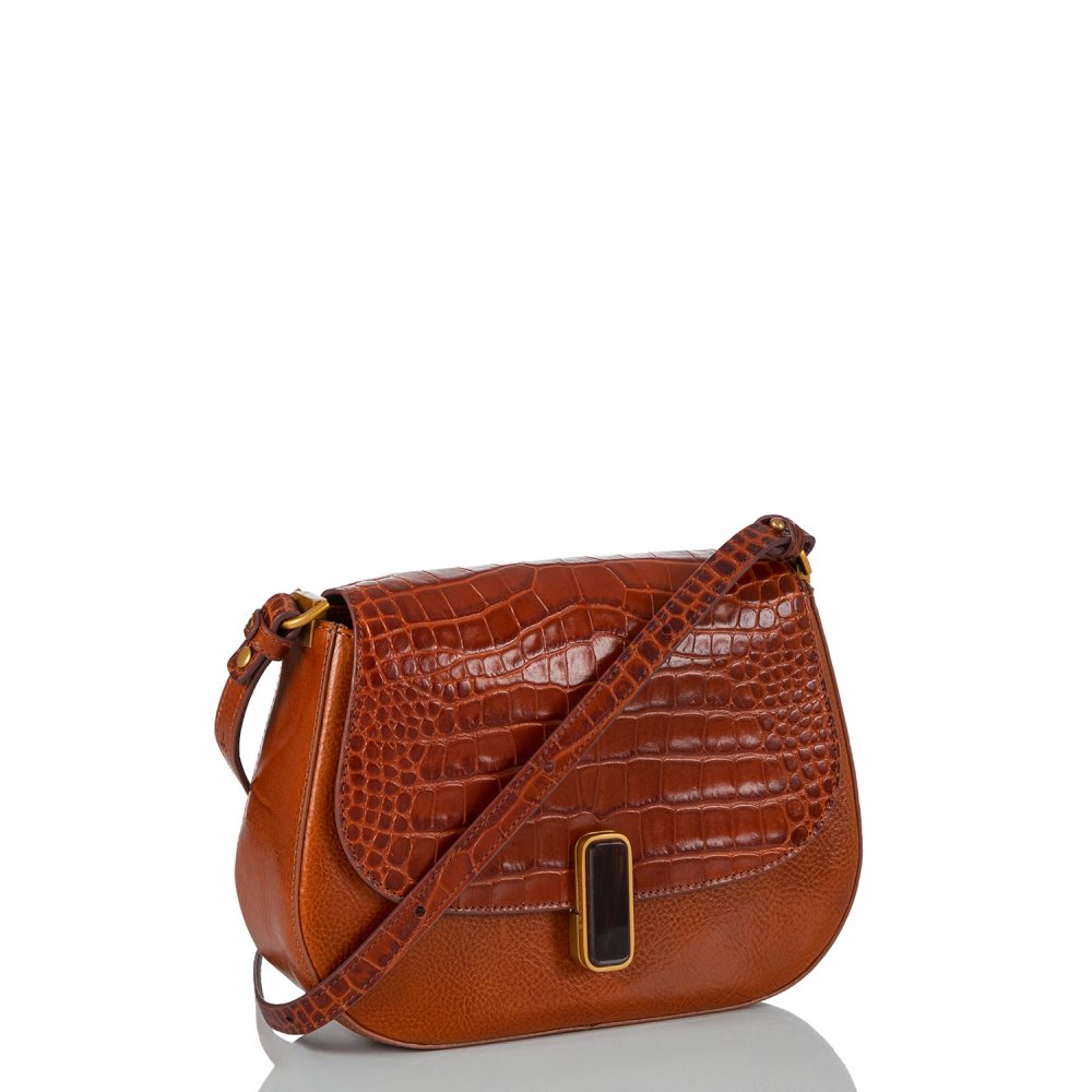 Brahmin Small Nadine Butterscotch Laurence