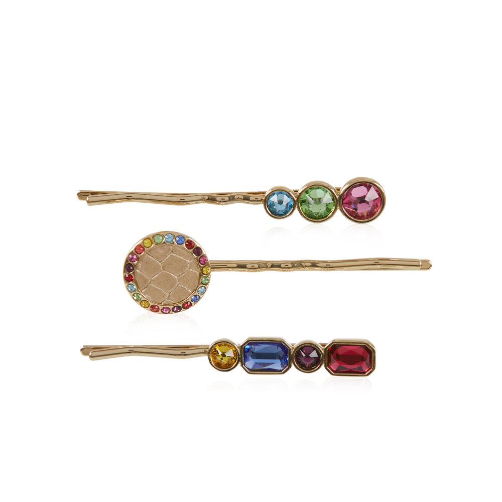 Brahmin Trio Hair Pins Multi Fairhaven