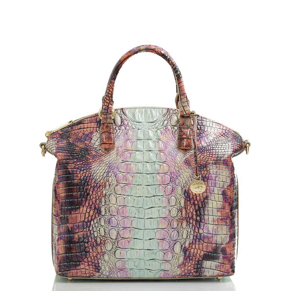 Brahmin Large Duxbury Satchel Supernova Ombre Melbourne