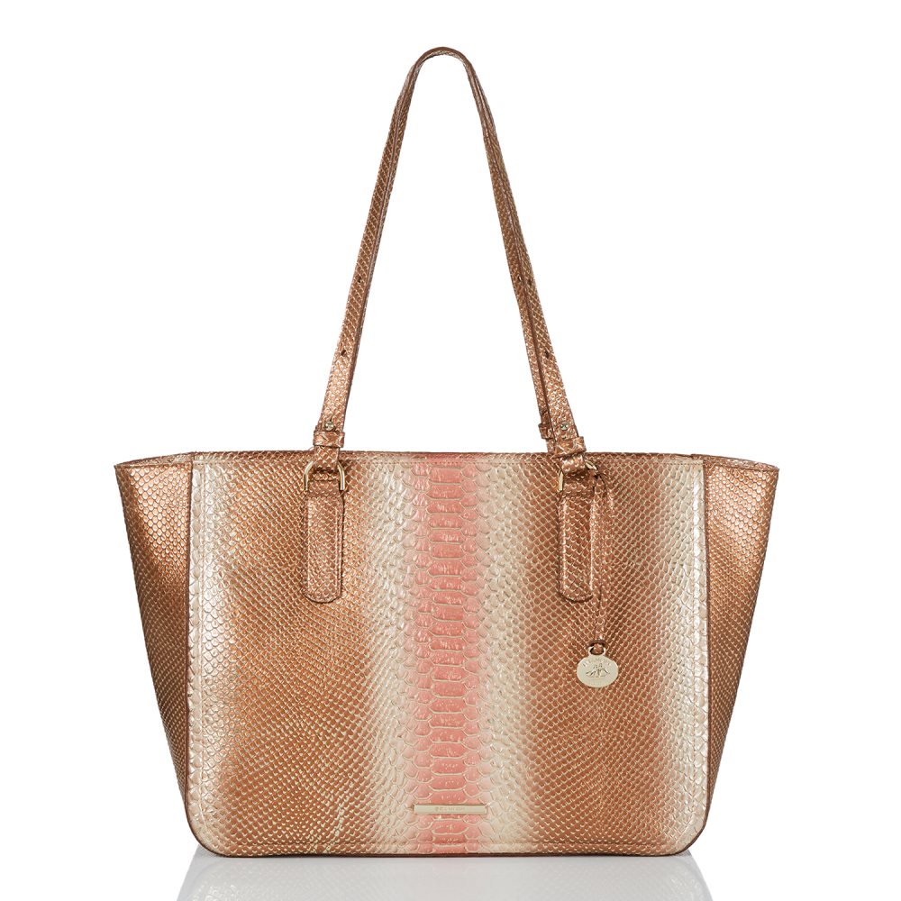 Brahmin Ashlee Natural CocoBay