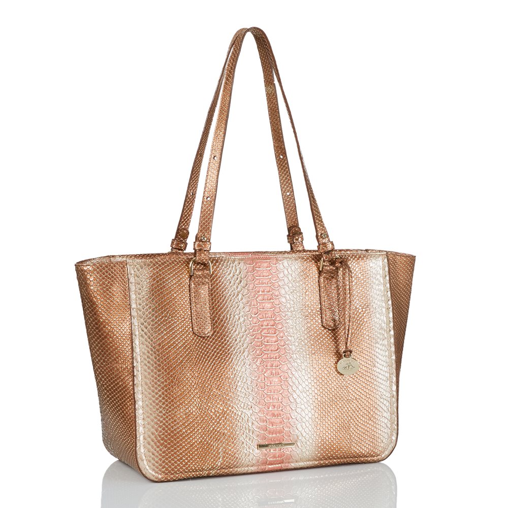 Brahmin Ashlee Natural CocoBay