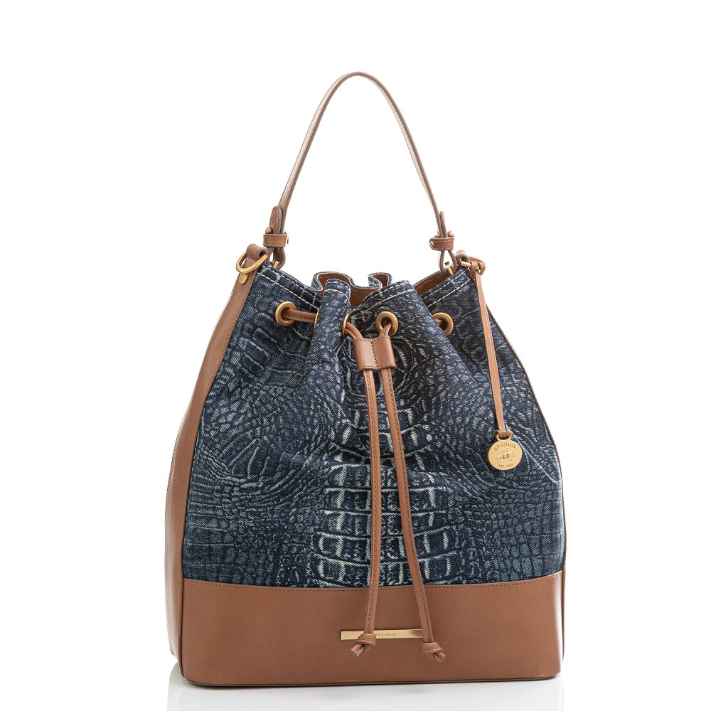 Brahmin Marlowe Denim Quinze