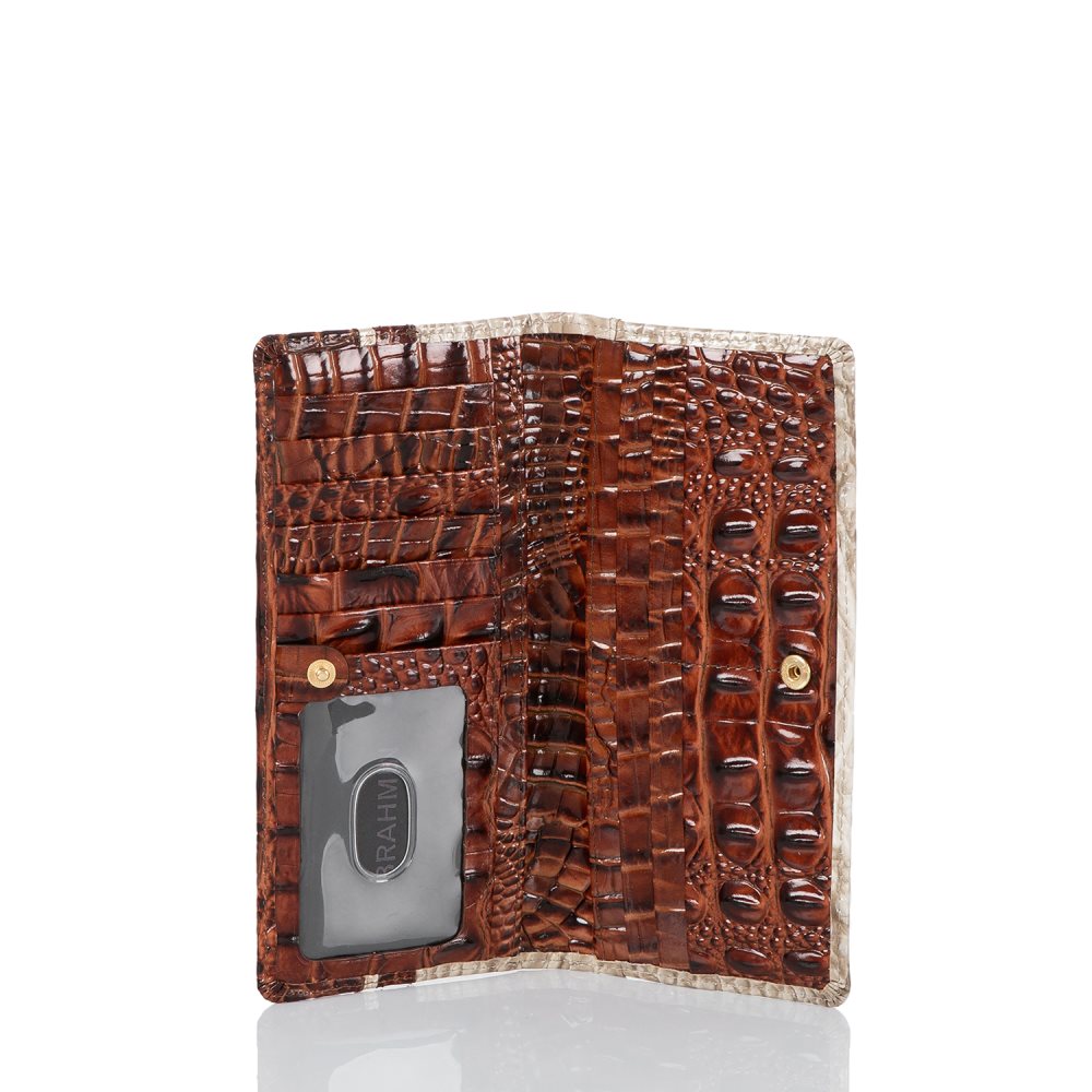 Brahmin Ady Wallet Clay Caye