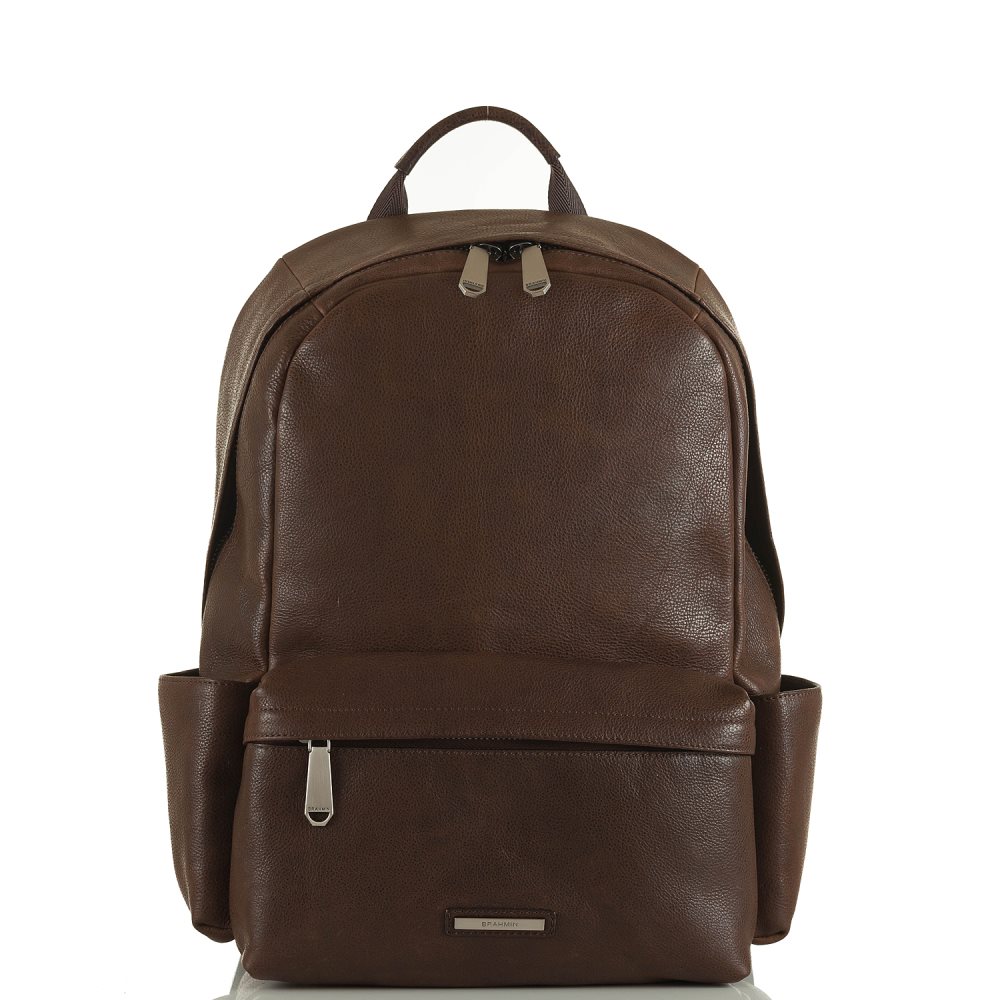 Brahmin Marcus Backpack Cocoa Brown Manchester