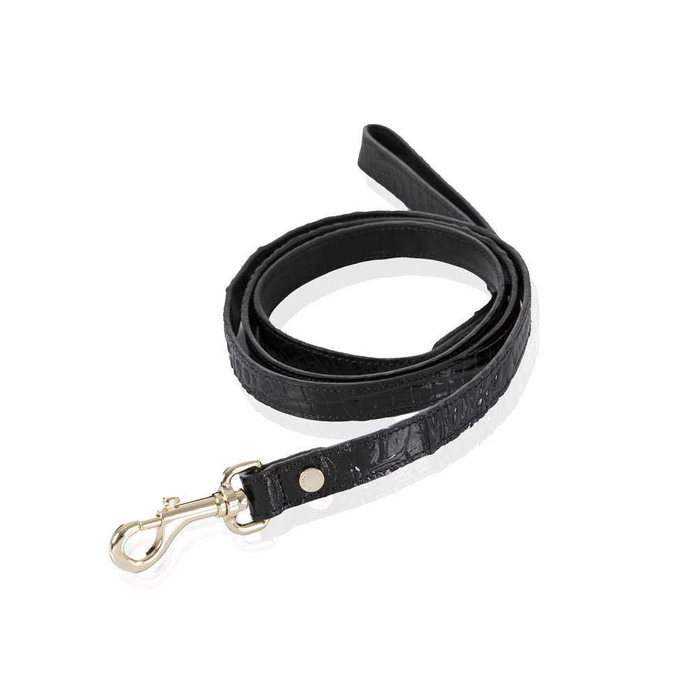 Brahmin Medium Pet Leash Black Melbourne