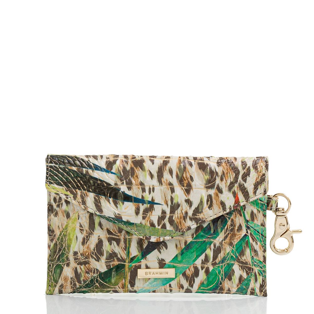 Brahmin Mini Envelope Case Botanica Melbourne