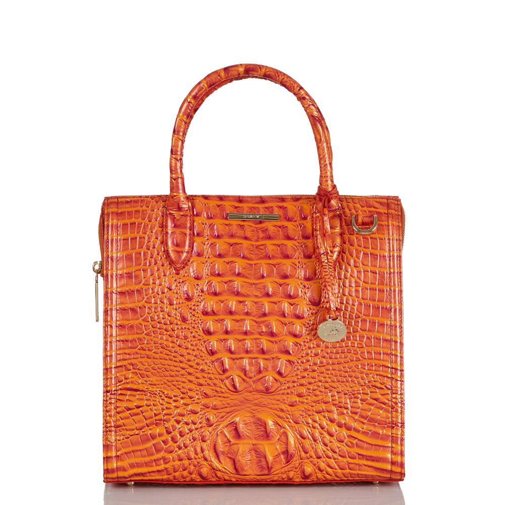 Brahmin Caroline Dusty Orange Melbourne