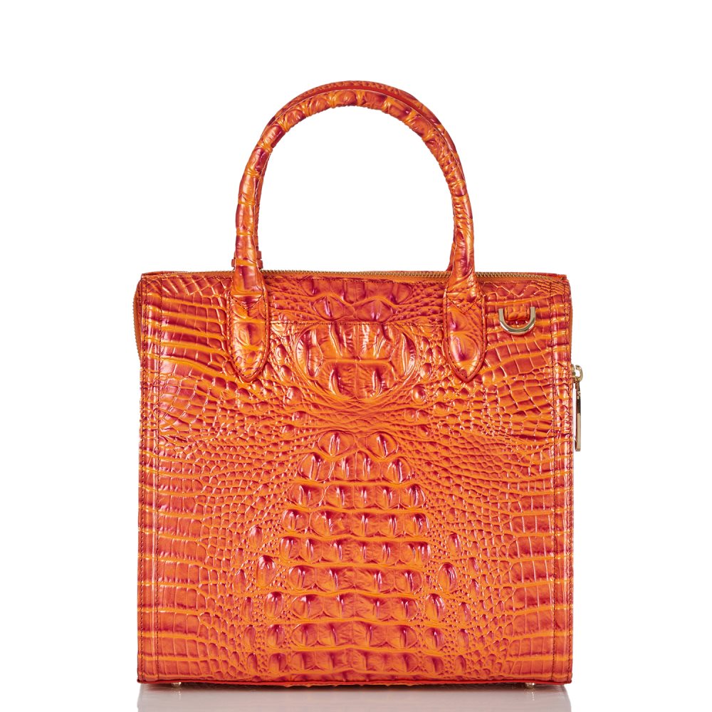 Brahmin Caroline Dusty Orange Melbourne