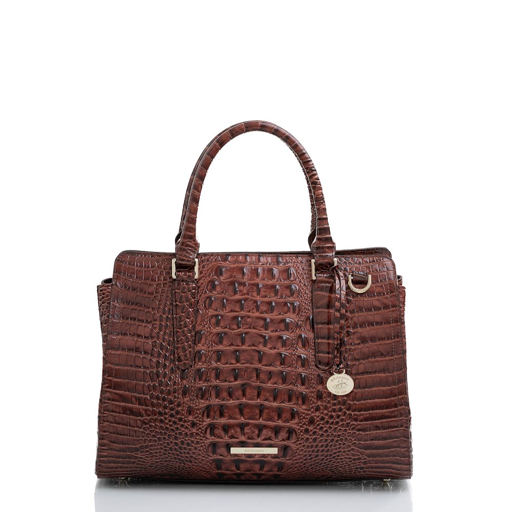 Brahmin Small Finley Pecan Melbourne