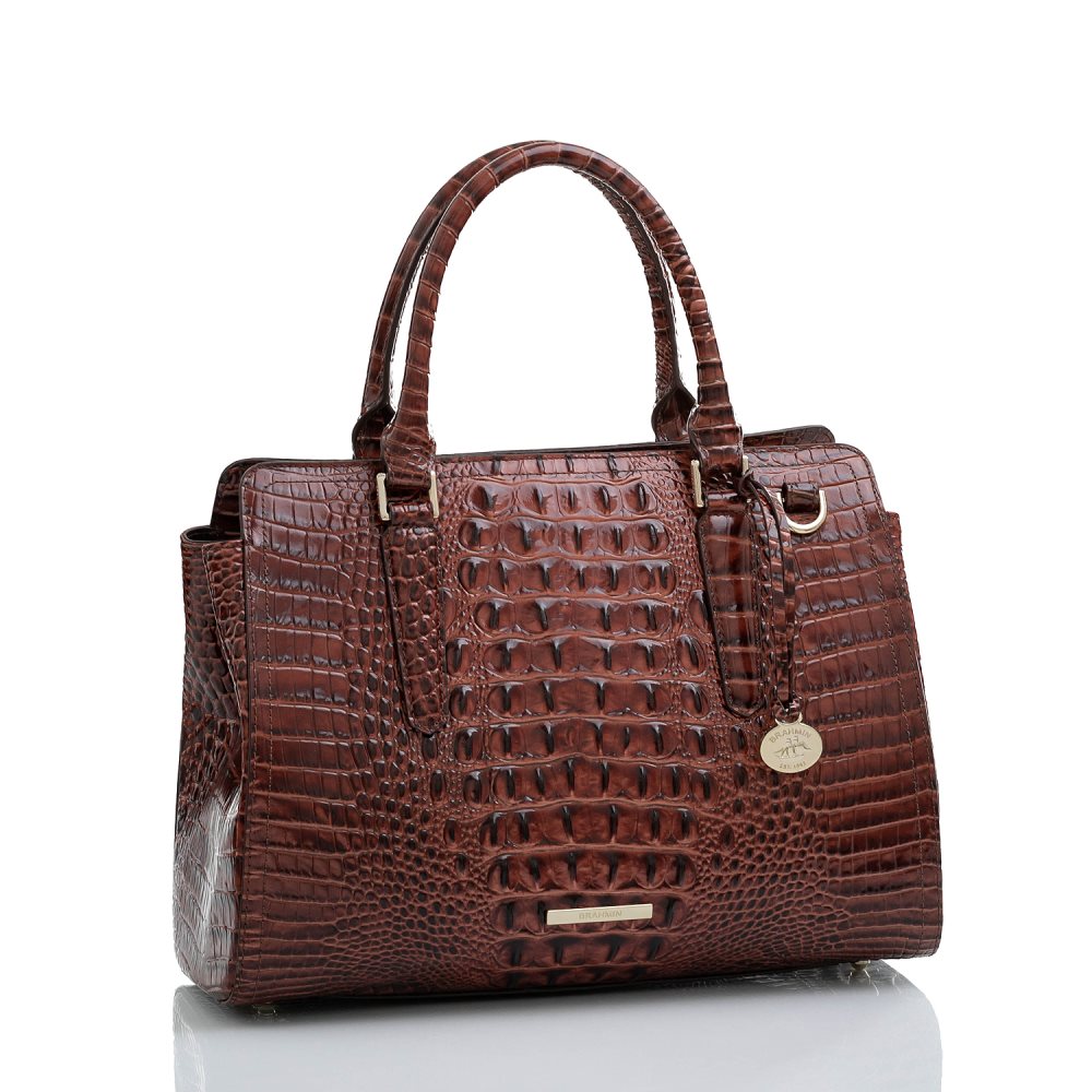 Brahmin Small Finley Pecan Melbourne