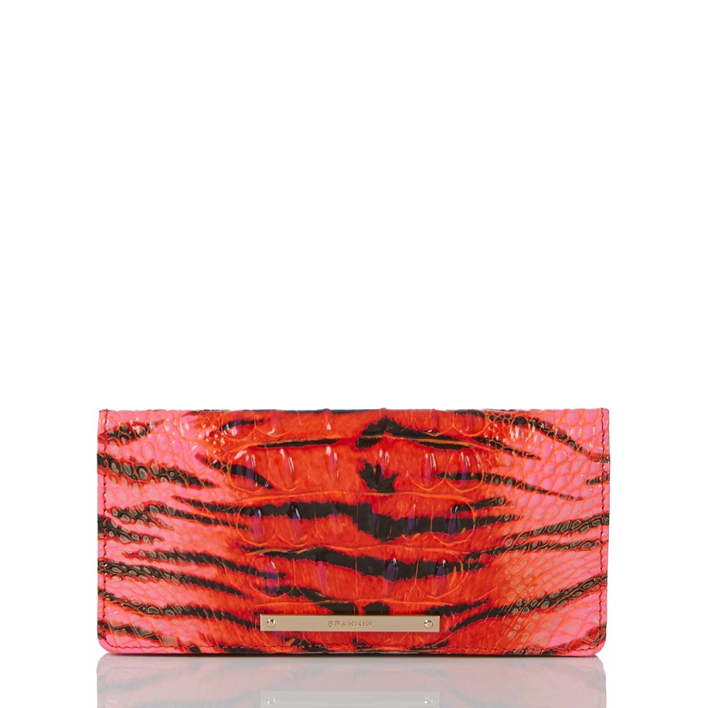 Brahmin Ady Wallet Pink Feline Ombre Melbourne