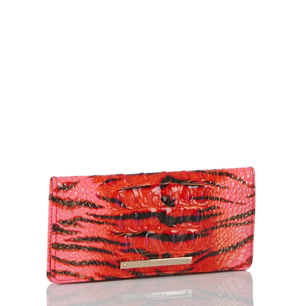 Brahmin Ady Wallet Pink Feline Ombre Melbourne