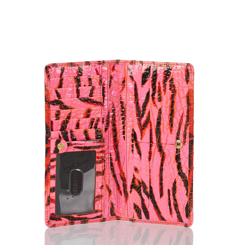 Brahmin Ady Wallet Pink Feline Ombre Melbourne