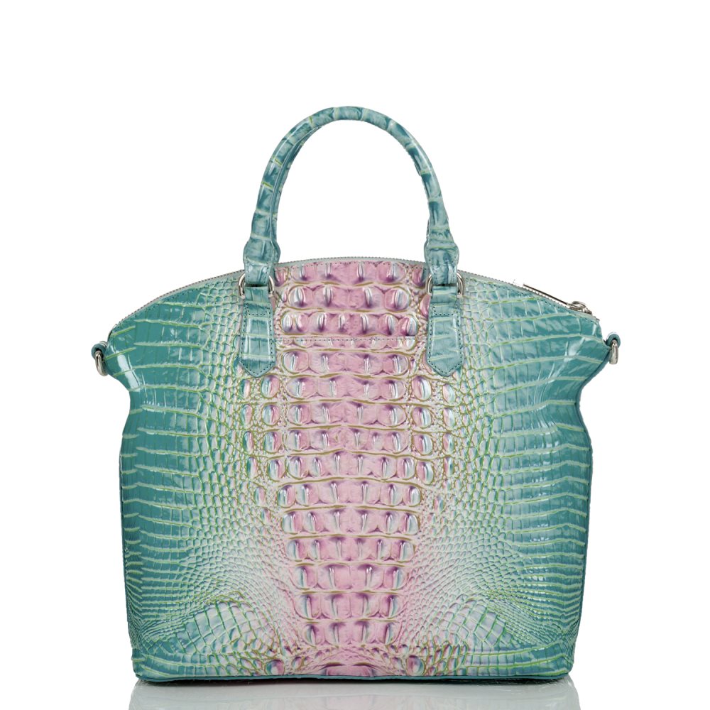 Brahmin Large Duxbury Satchel Cotton Candy Ombre Melbourne [h3cgwOSY ...