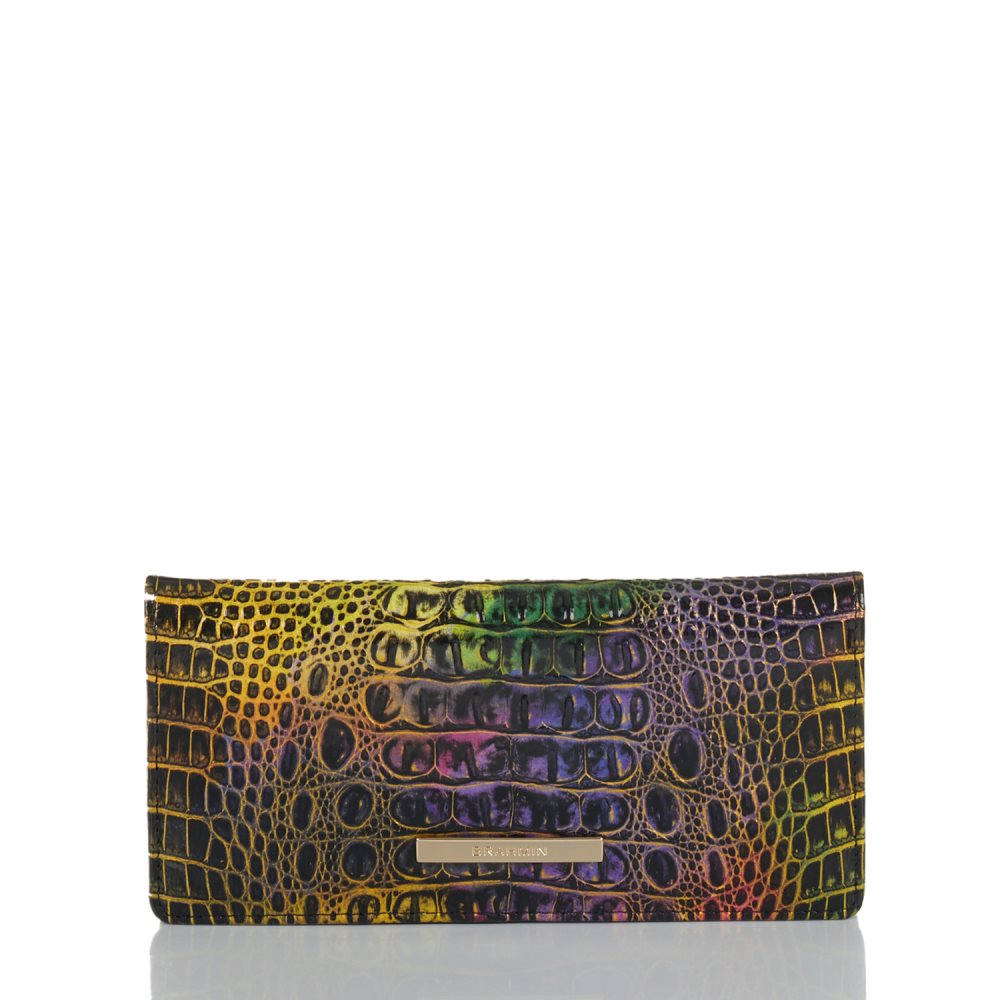 Brahmin Ady Wallet Neon Lights Mini Melbourne