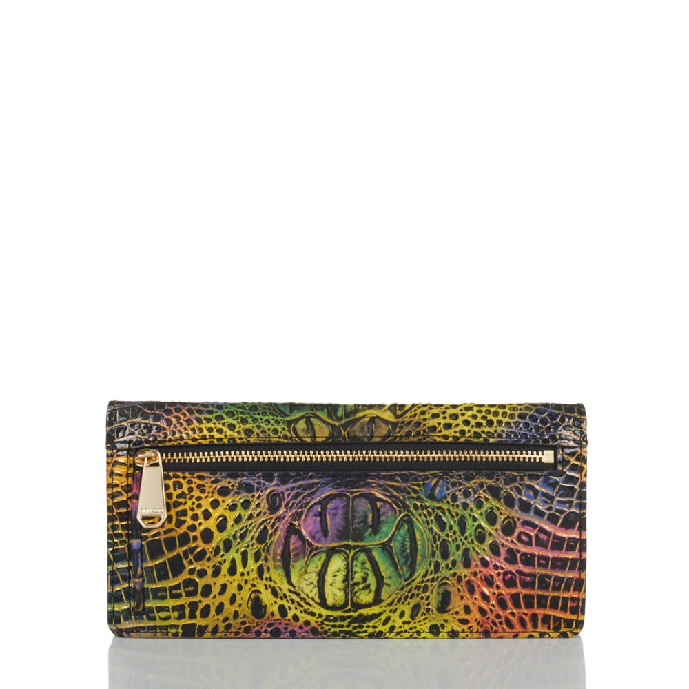 Brahmin Ady Wallet Neon Lights Mini Melbourne