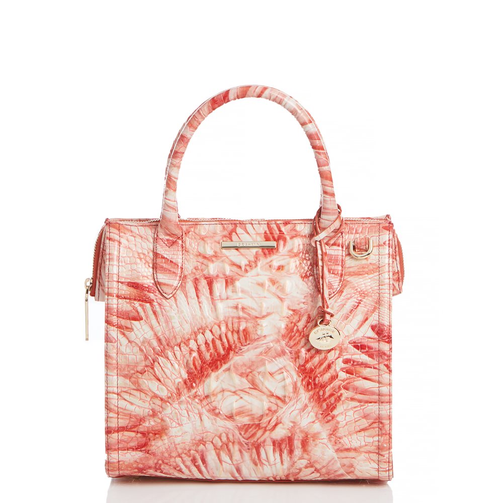 Brahmin Small Caroline Pink Flamingo Melbourne