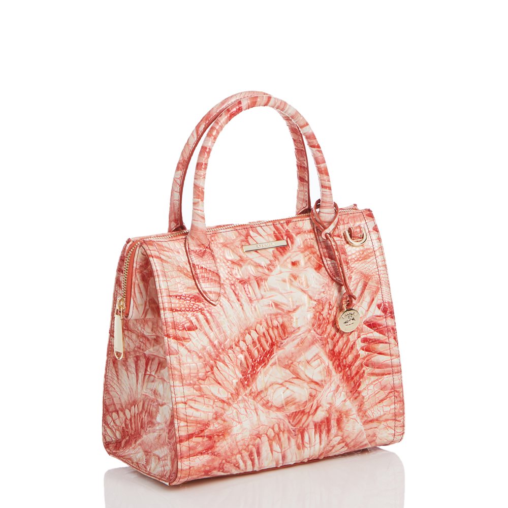 Brahmin Small Caroline Pink Flamingo Melbourne