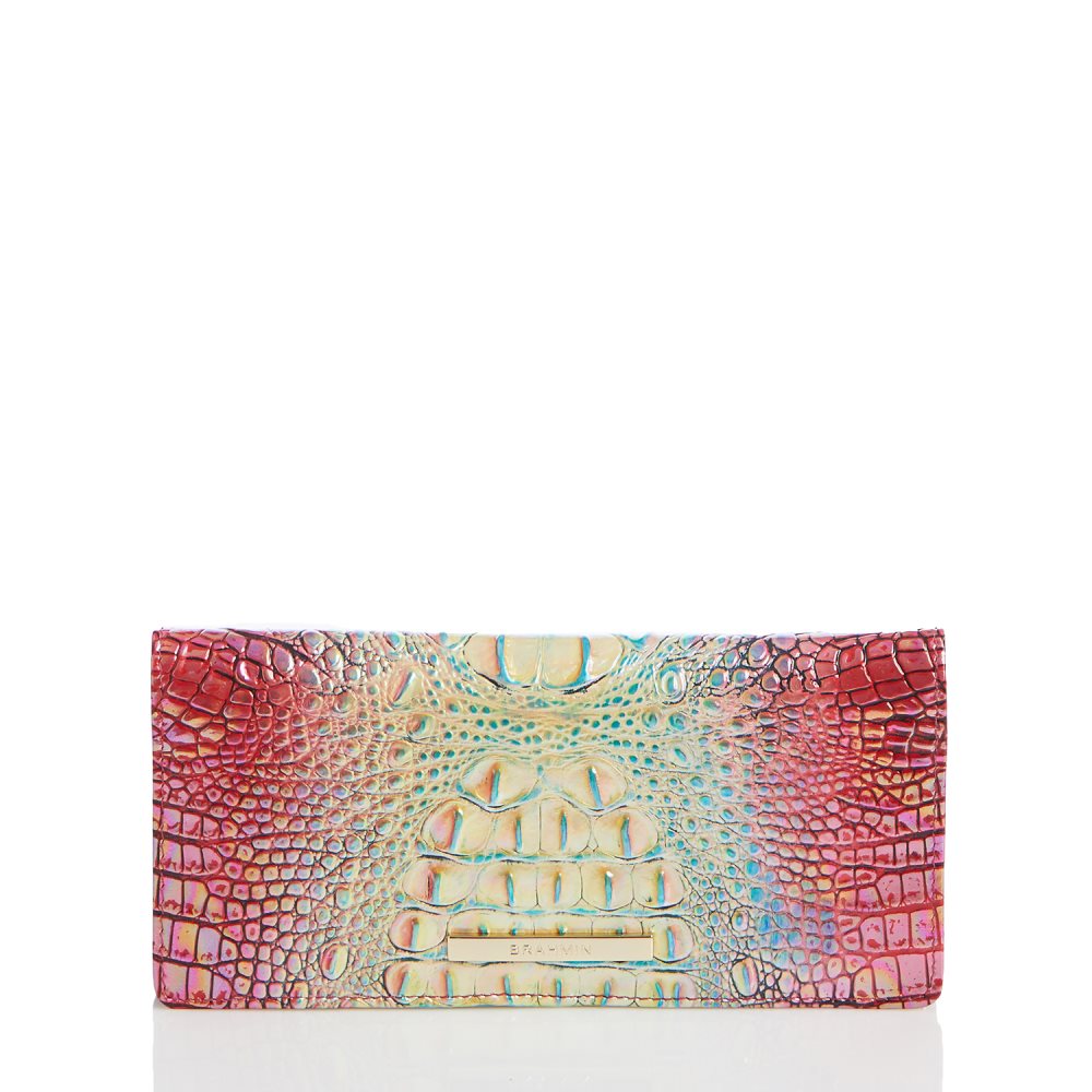 Brahmin Ady Wallet Dragonfruit Ombre Mini Melbourne