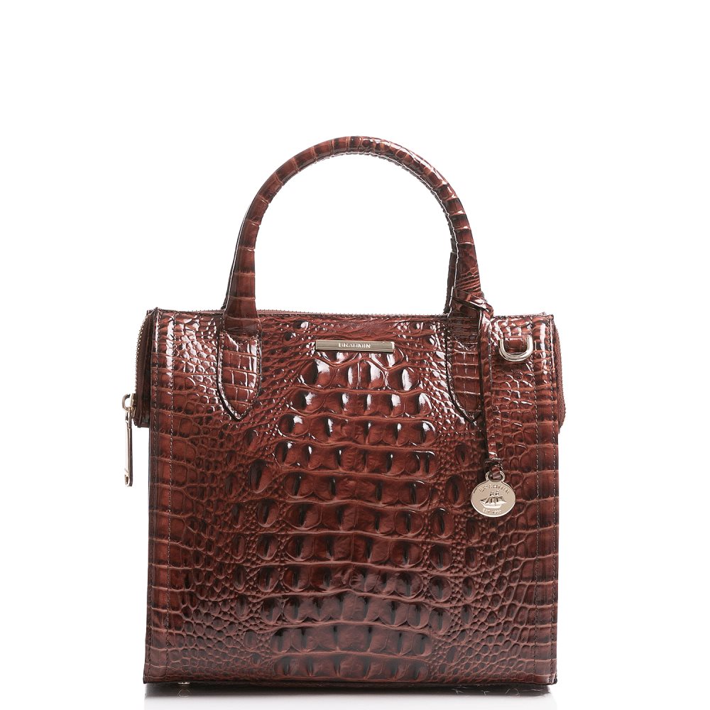 Brahmin Small Caroline Pecan Melbourne