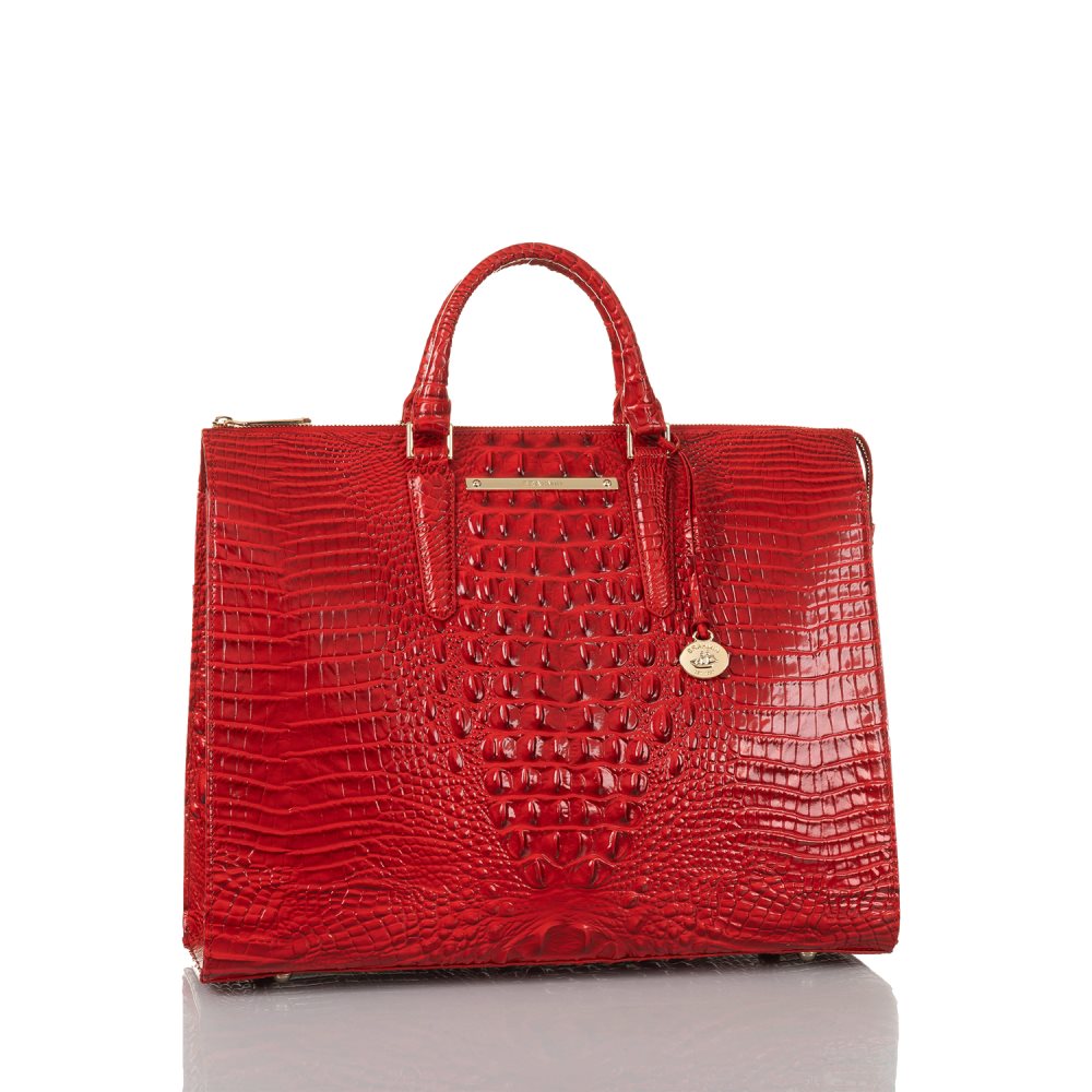 Brahmin Business Tote Carnation Melbourne