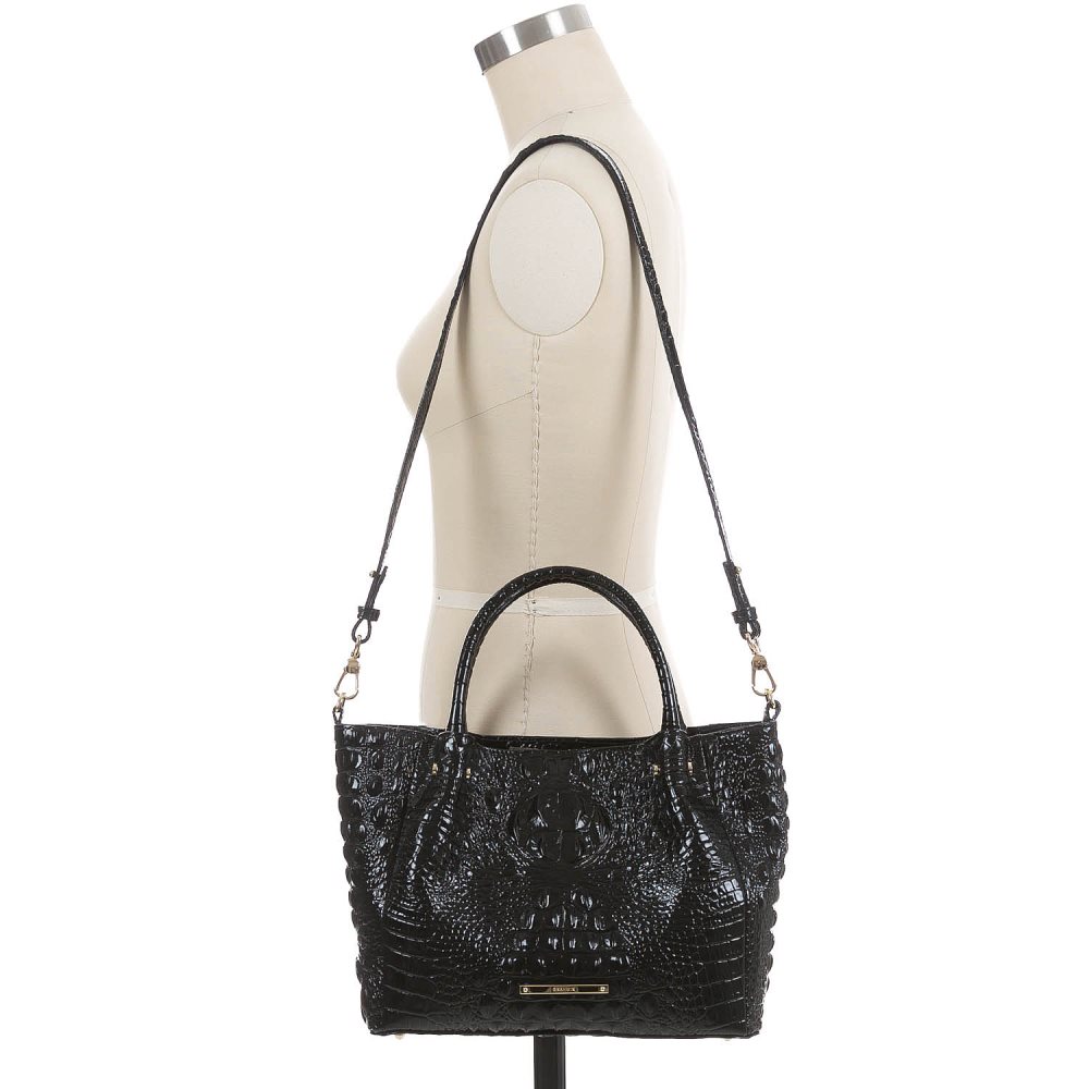 Brahmin Small Mallory Black Melbourne