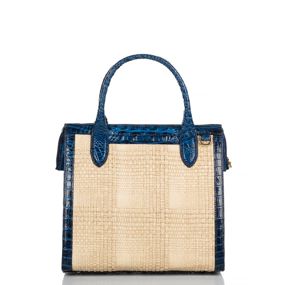 Brahmin Small Caroline Sapphire Beachrose