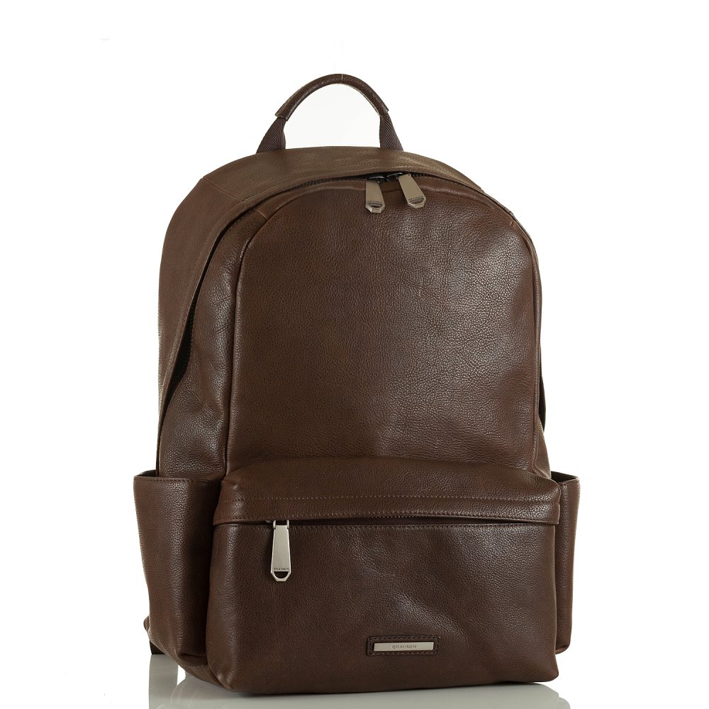 Brahmin Marcus Backpack Cocoa Brown Manchester
