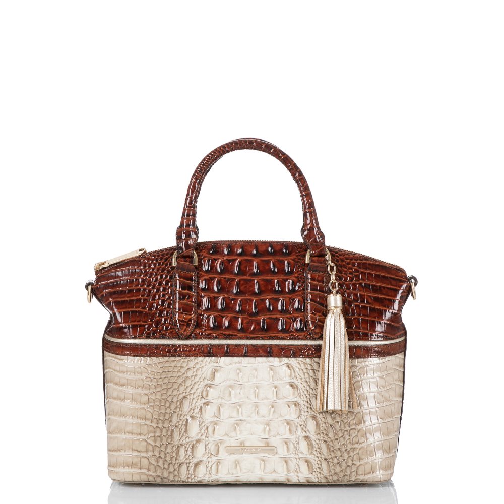 Brahmin Duxbury Satchel Clay Caye