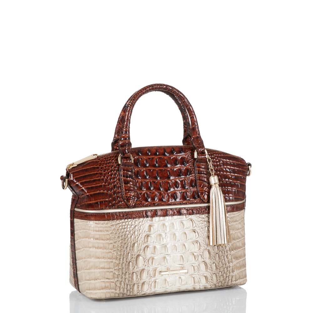 Brahmin Duxbury Satchel Clay Caye