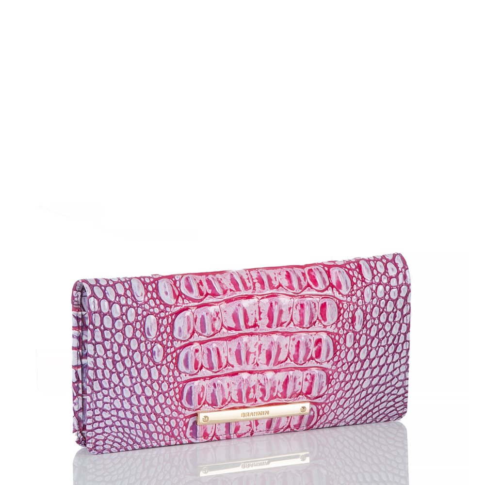 Brahmin Ady Wallet Boysenberry Ombre Melbourne