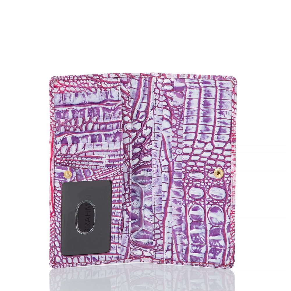 Brahmin Ady Wallet Boysenberry Ombre Melbourne