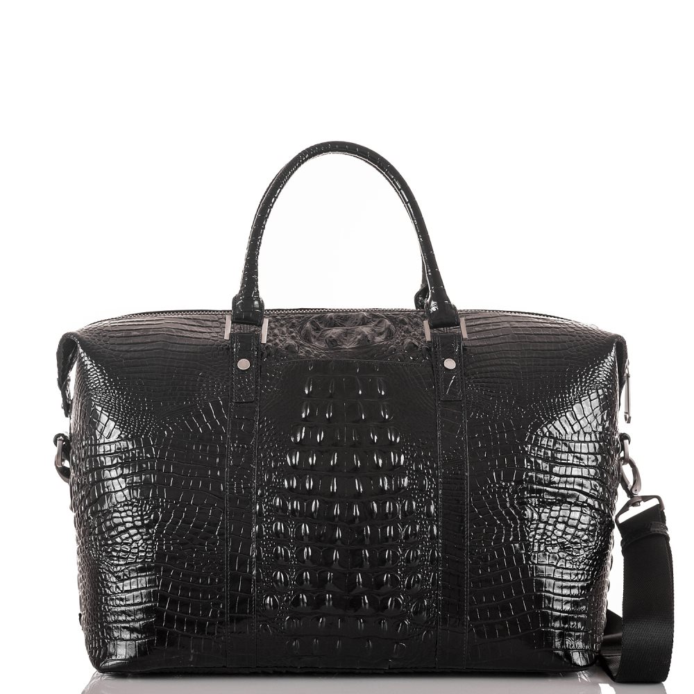 Brahmin Duxbury Duffle Black Melbourne