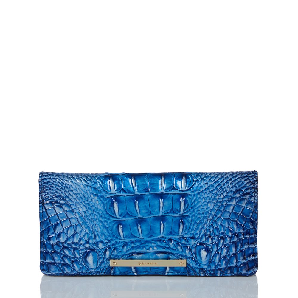 Brahmin Ady Wallet Vista Blue Ombre Melbourne