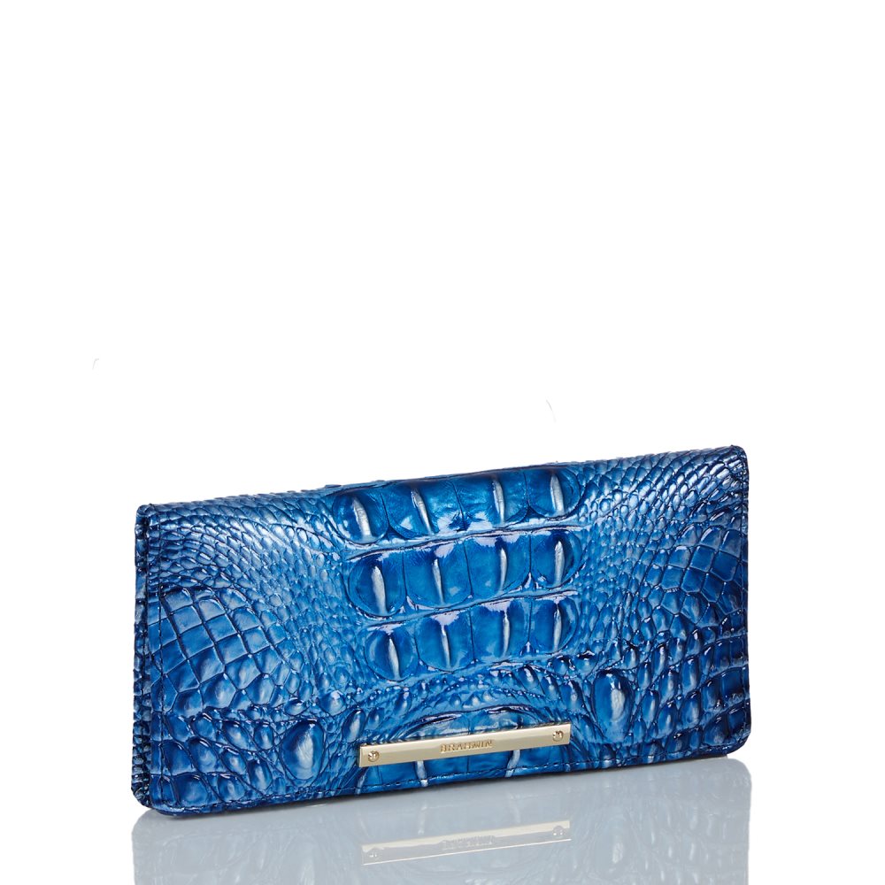 Brahmin Ady Wallet Vista Blue Ombre Melbourne