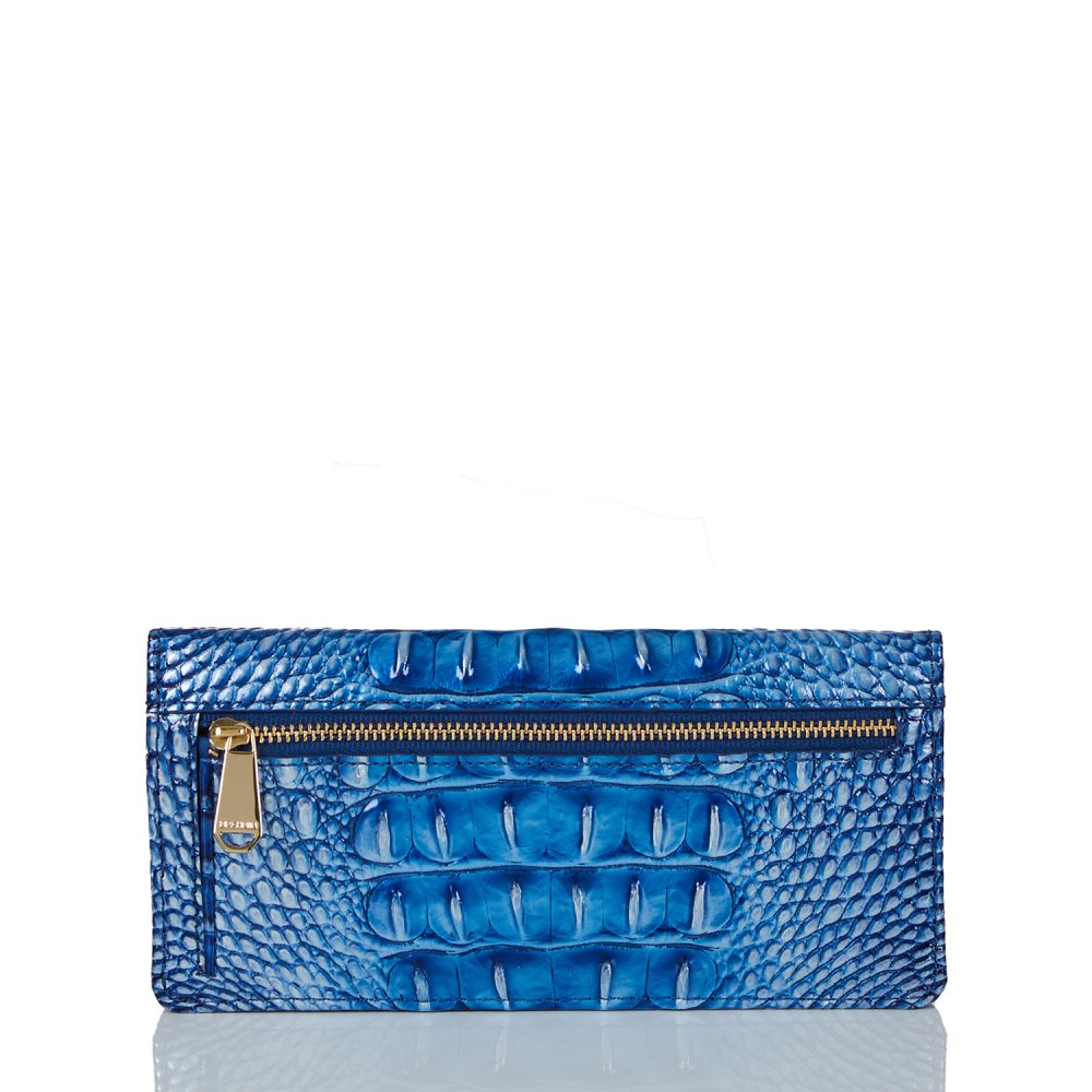 Brahmin Ady Wallet Vista Blue Ombre Melbourne [ppQluIIu] - $75.00 ...