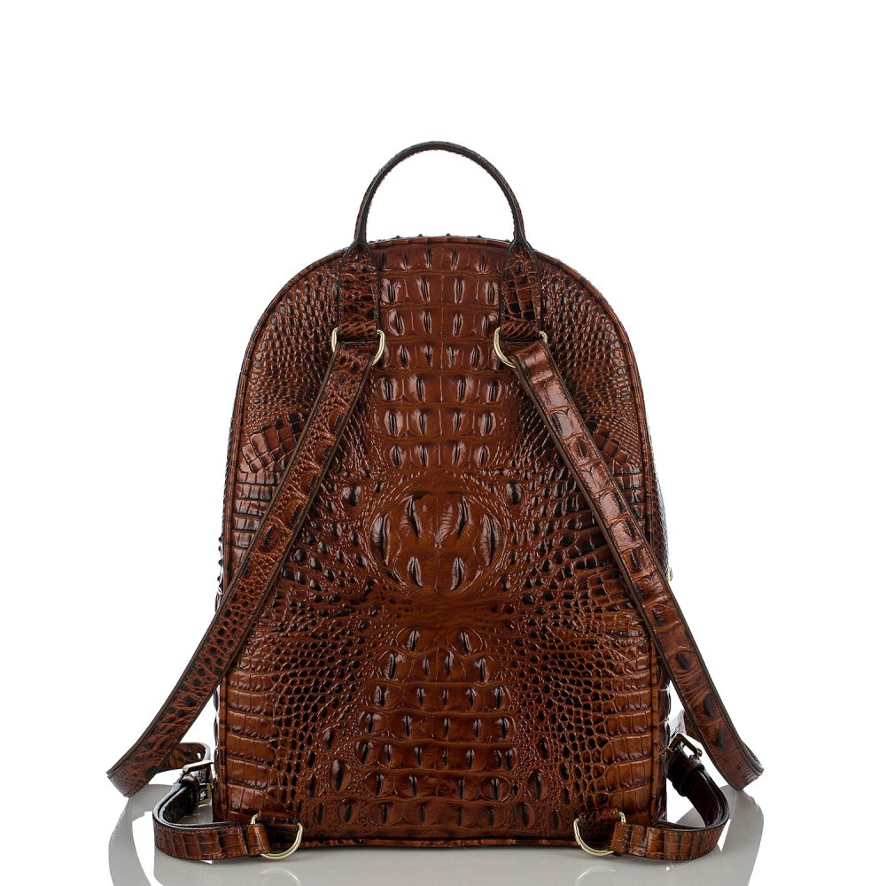 Brahmin Dartmouth Backpack | Brown Leather Backpack