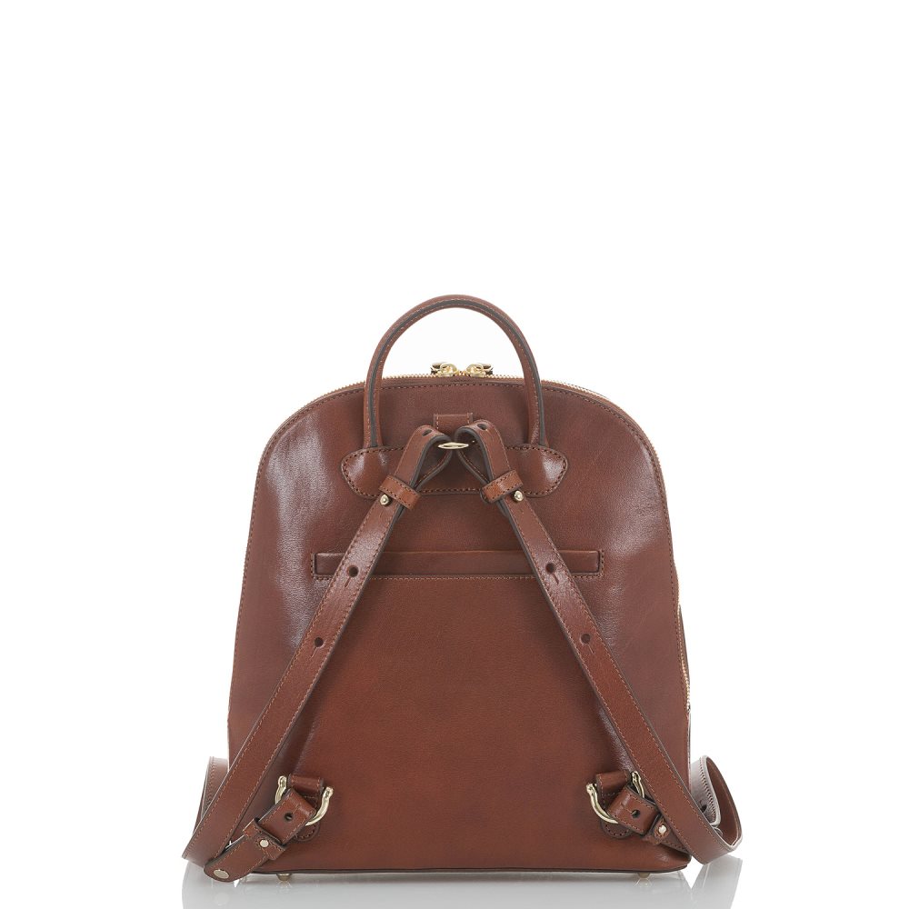 Brahmin Rosemary Cognac Topsail