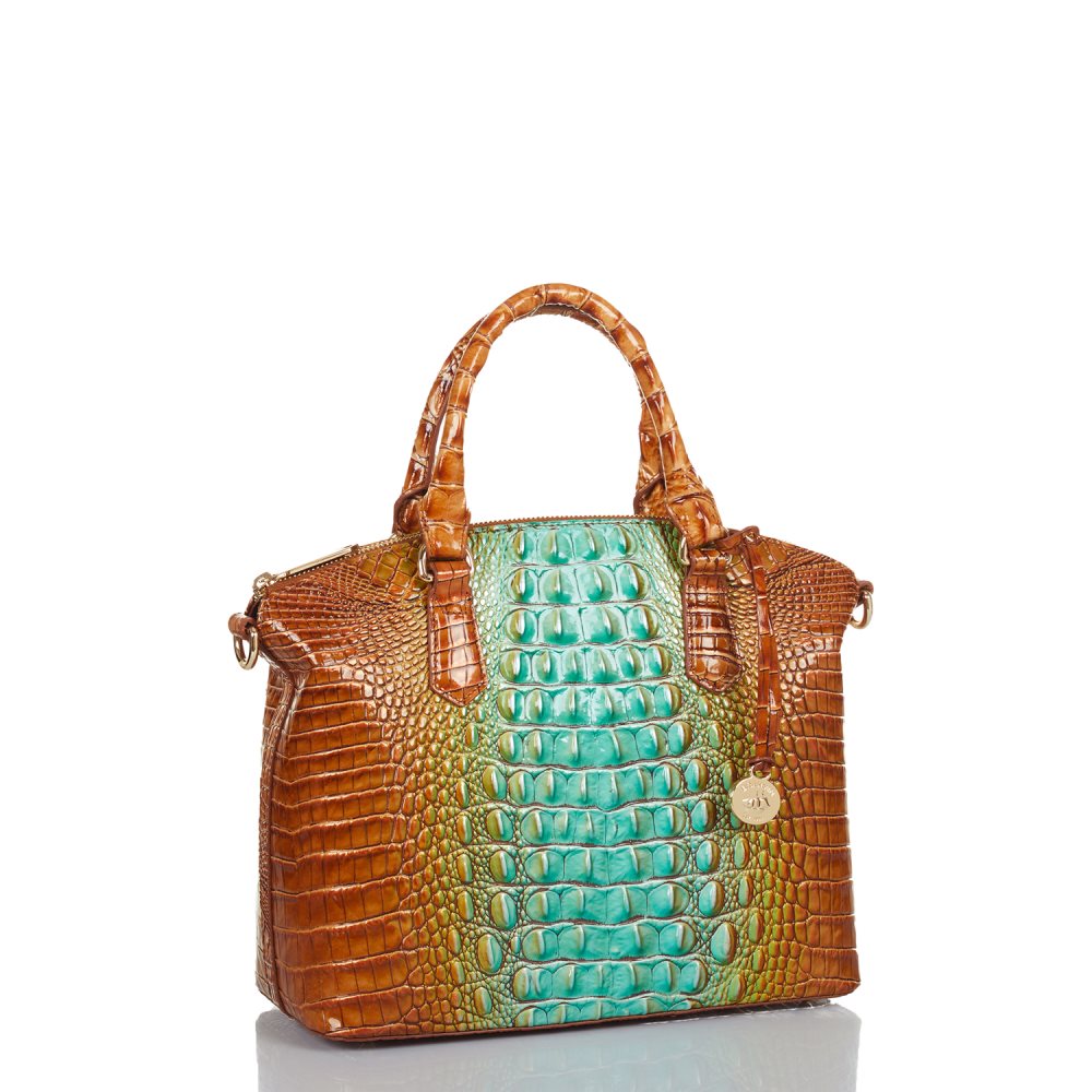 Brahmin Duxbury Satchel Cactus Ombre Melbourne