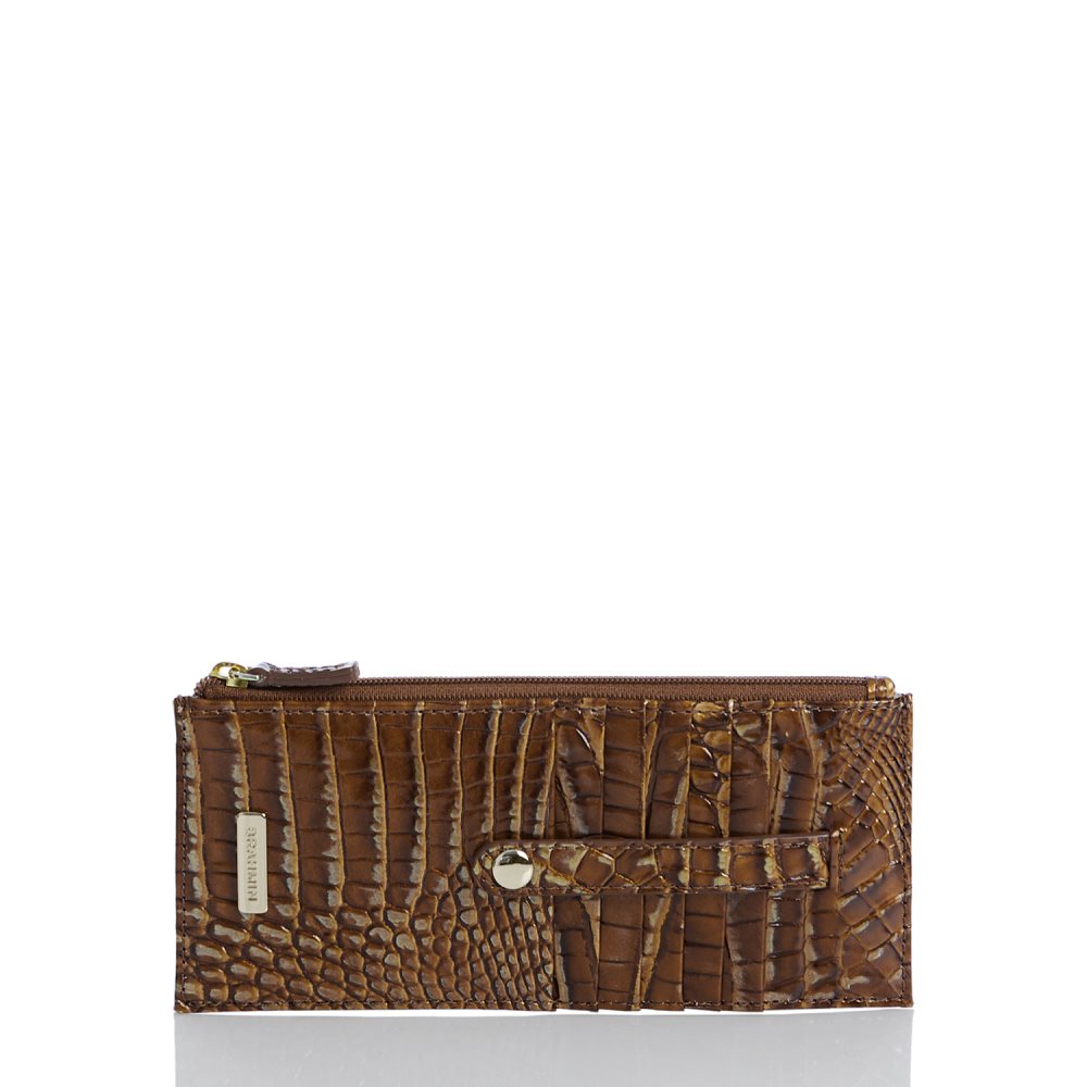 Brahmin Credit Card Wallet Teak Ombre Melbourne