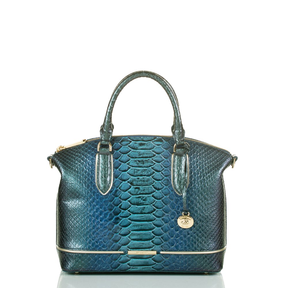 Brahmin Duxbury Satchel Sapphire Ateague