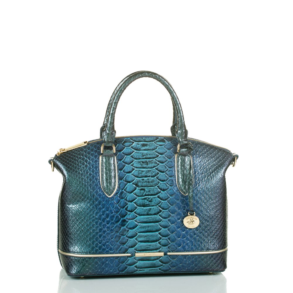 Brahmin Duxbury Satchel Sapphire Ateague