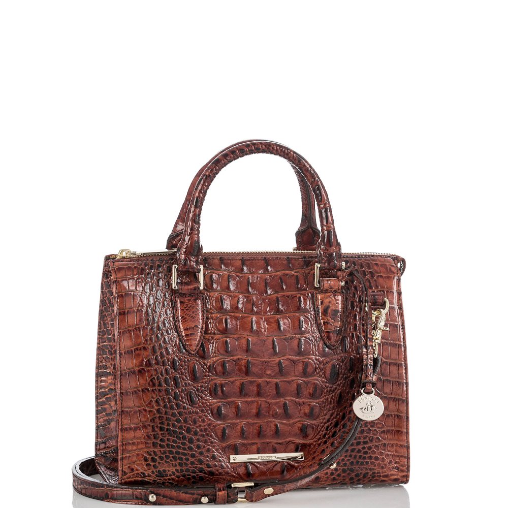 Brahmin Anywhere Convertible Handbag | Pecan Melbourne