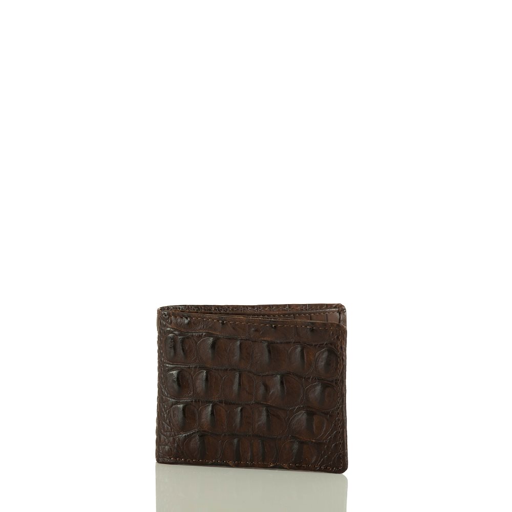 Brahmin Billfold Cocoa Brown Vintage Melbourne