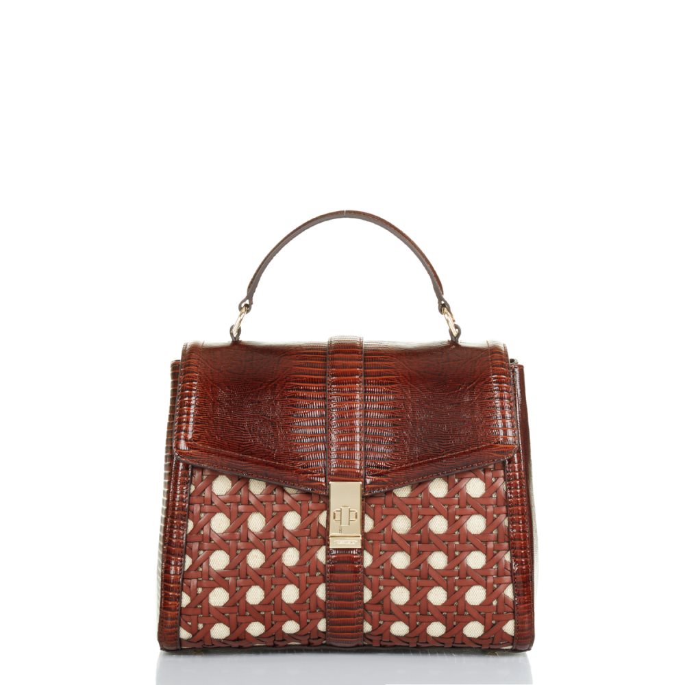 Brahmin Rene Cognac Millbrook